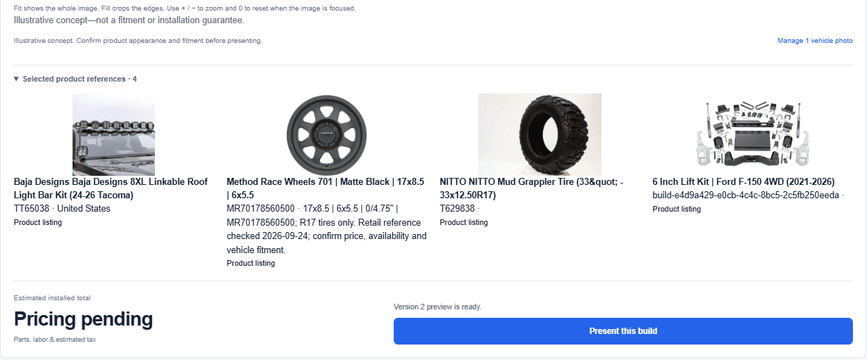 Matte black Method wheel captured from a supplier listing